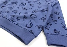 Name It bijou blue dark sapphire skateboard sweatbluse